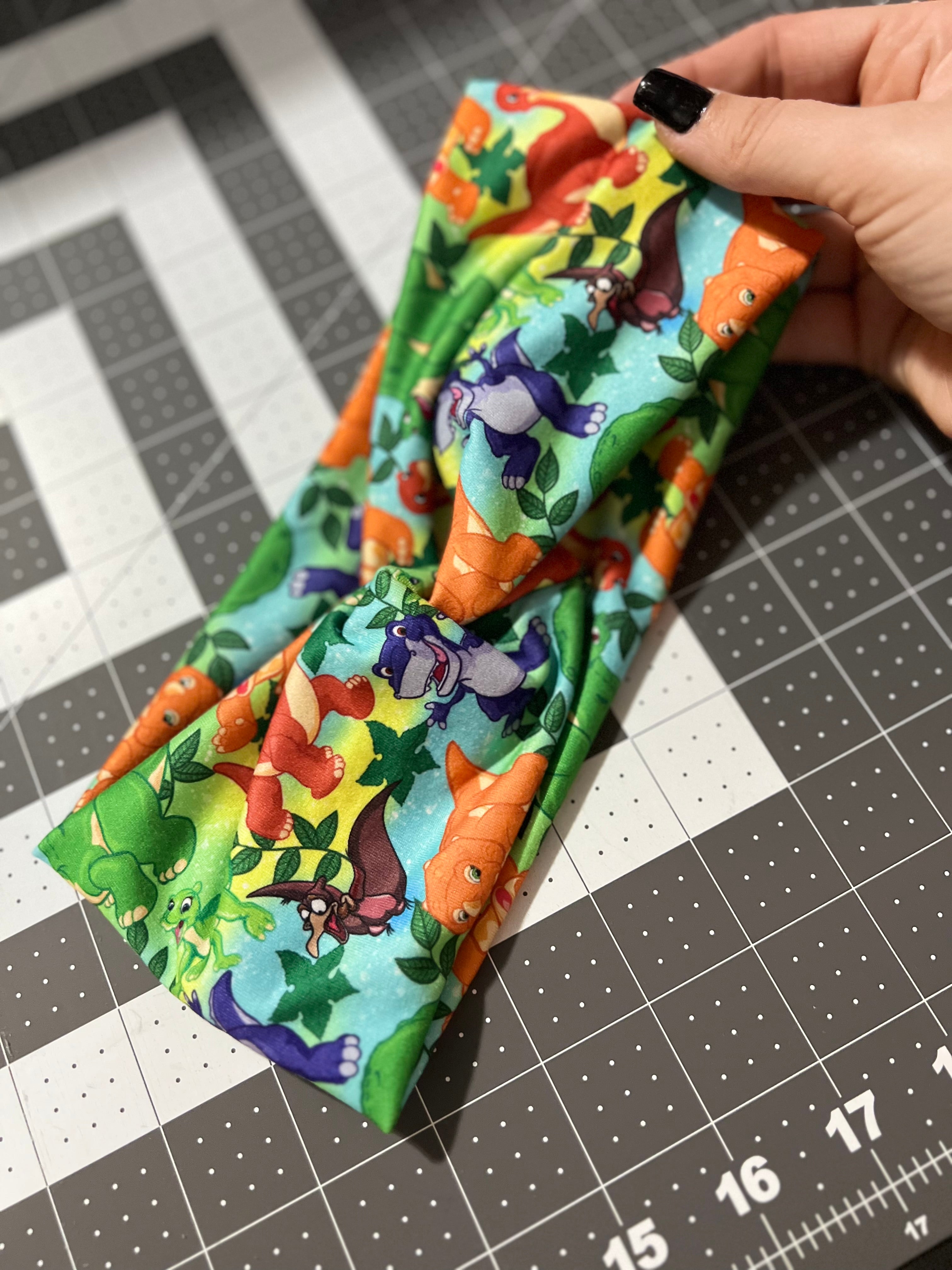 Dinosaur Friends Twist Headbands